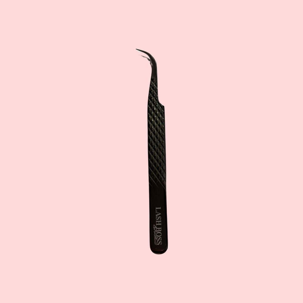 Pinza Angular Lash Boss Black Diamond – LashBoss